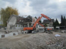 Rückbauarbeiten in der Hans-Kohlmann-Straße 4-8 in Nürnberg